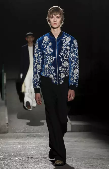 DRIES VAN NOTEN MIESTEN VAATTEET SYKSY TALVI 2018 PARIS29