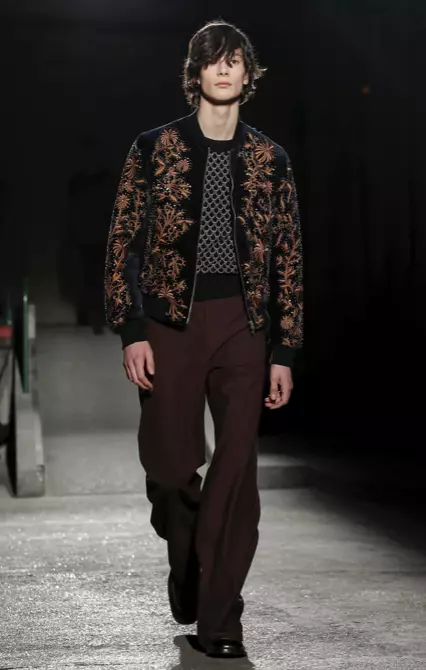 DRIES VAN NOTEN MIESTEN VAATTEET SYKSY TALVI 2018 PARIS34