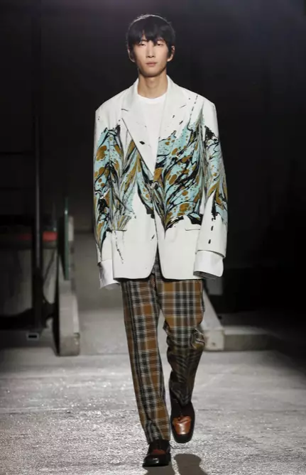 لباس مردانه DRIES VAN NOTEN پاییز زمستان 2018 PARIS37