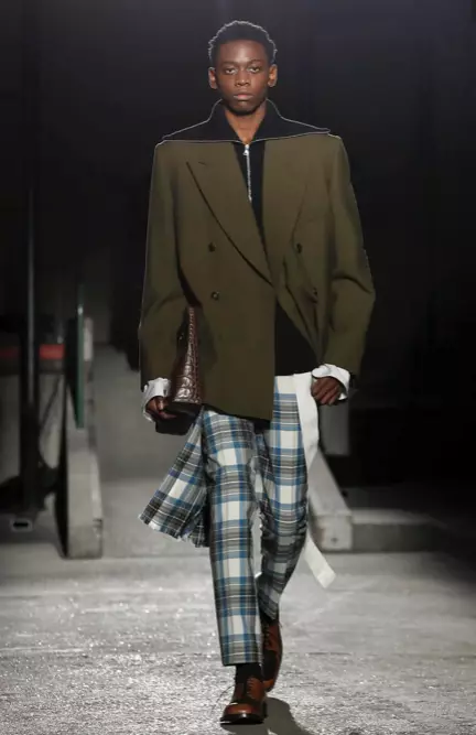 DRIES VAN NOTEN MIESTEN VAATTEET SYKSY TALVI 2018 PARIS47