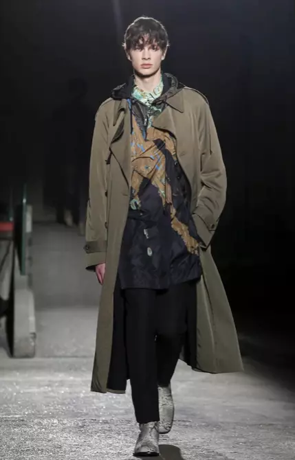 DRIES VAN NOTEN MIESTEN VAATTEET SYKSY TALVI 2018 PARIS5