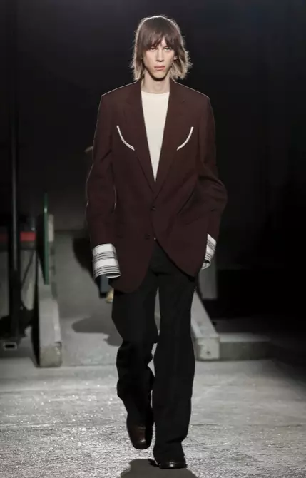 DRIES VAN NOTEN ABBIGLIAMENTO UOMO AUTUNNO INVERNO 2018 PARIS54