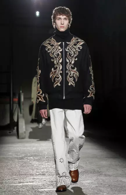 DRIES VAN NOTEN МЪЖКО ОБЛЕКЛО Есен ЗИМА 2018 ПАРИЖ55