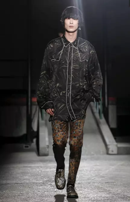 DRIES VAN NOTEN MENSWEAR gugur usum 2018 PARIS58