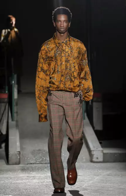 DRIES VAN NOTEN МЪЖКО ОБЛЕКЛО Есен ЗИМА 2018 ПАРИЖ9