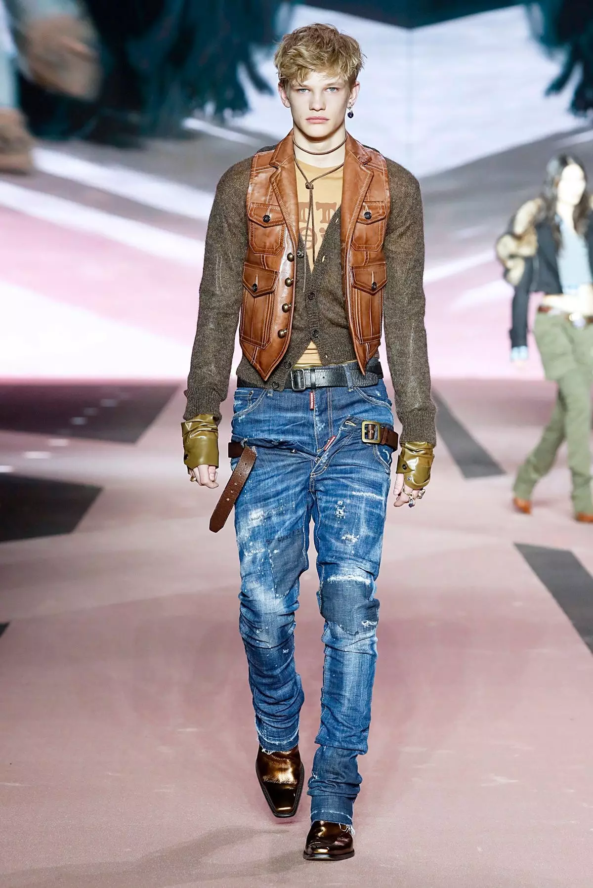 لباس مردانه Dsquared2 پاییز/زمستان 2020 میلان 40471_53