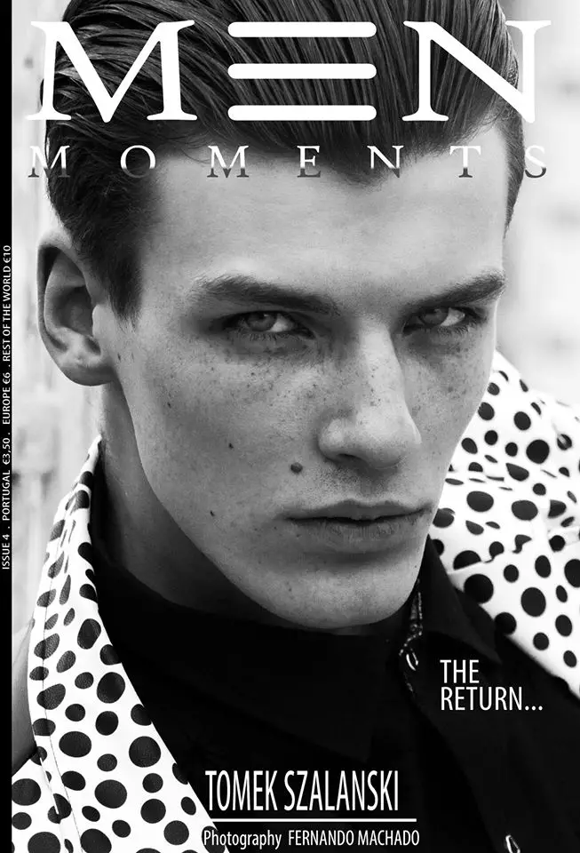 Men Moments Magazine은 Fernando Machado의 Tomek Szalanski를 선보입니다.