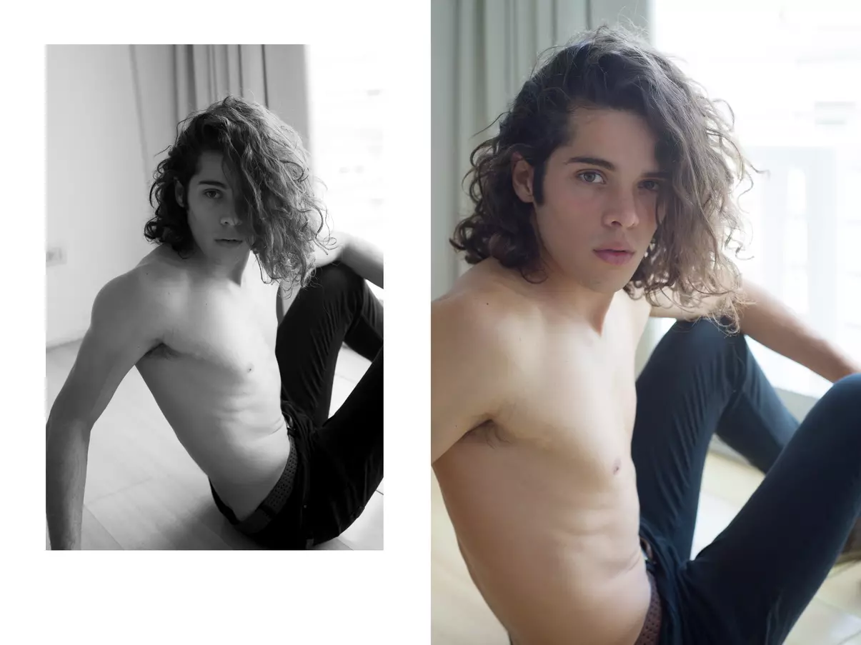 Recentment, el fotògraf Tino Vargas va viatjar a l'Argentina i va contactar amb l'impressionant model masculí Franco Graziani dels models Universe Management i Look 1, si us plau, mireu-ho.