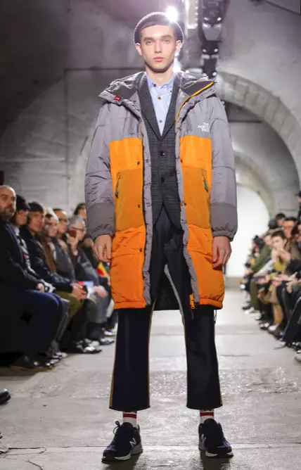 JUNYA WATANABE VĪRIEŠU APĢĒRBS, RUDENS ZIEMA 2018 PARIS12