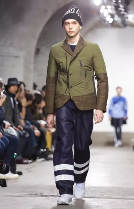 JUNYA WATANABE MAN MENSWEAR האַרבסט ווינטער 2018 פּאַריז19