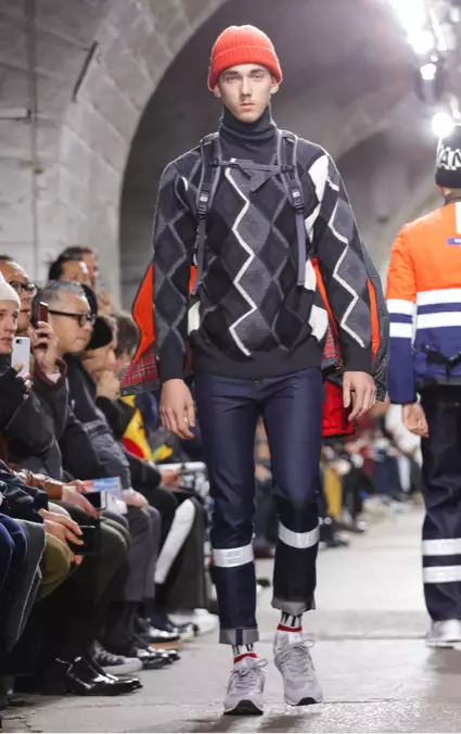 JUNYA WATANABE MAN MENSWEAR האַרבסט ווינטער 2018 פּאַריז5