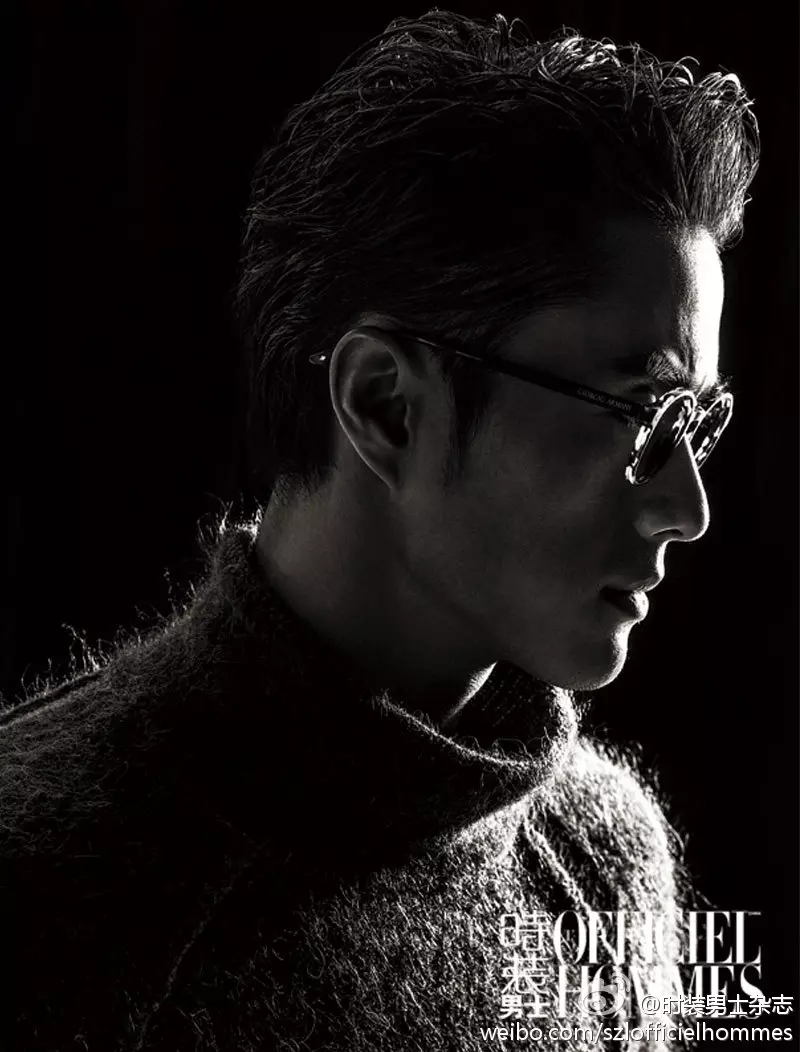 L'Officiel Hommes Ĉinio novembro 2014: Zhao Lei de Zhang Xi