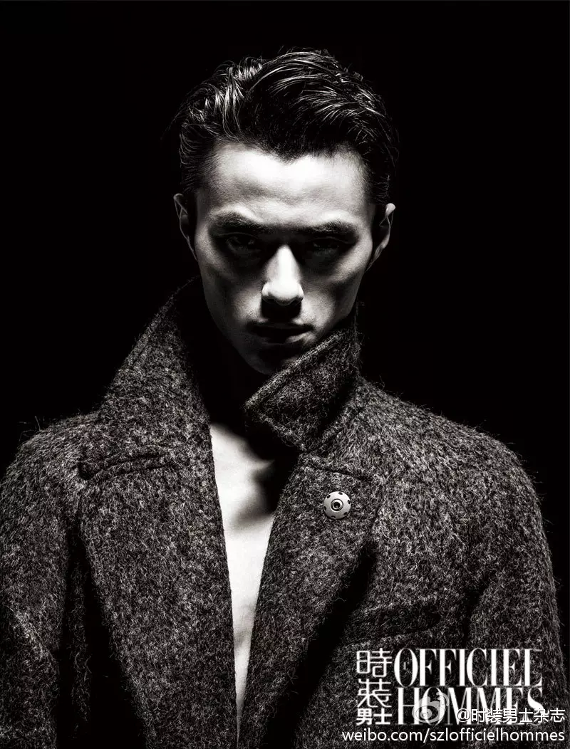 L'Officiel Hommes China نوفمبر 2014: Zhao Lei بواسطة Zhang Xi