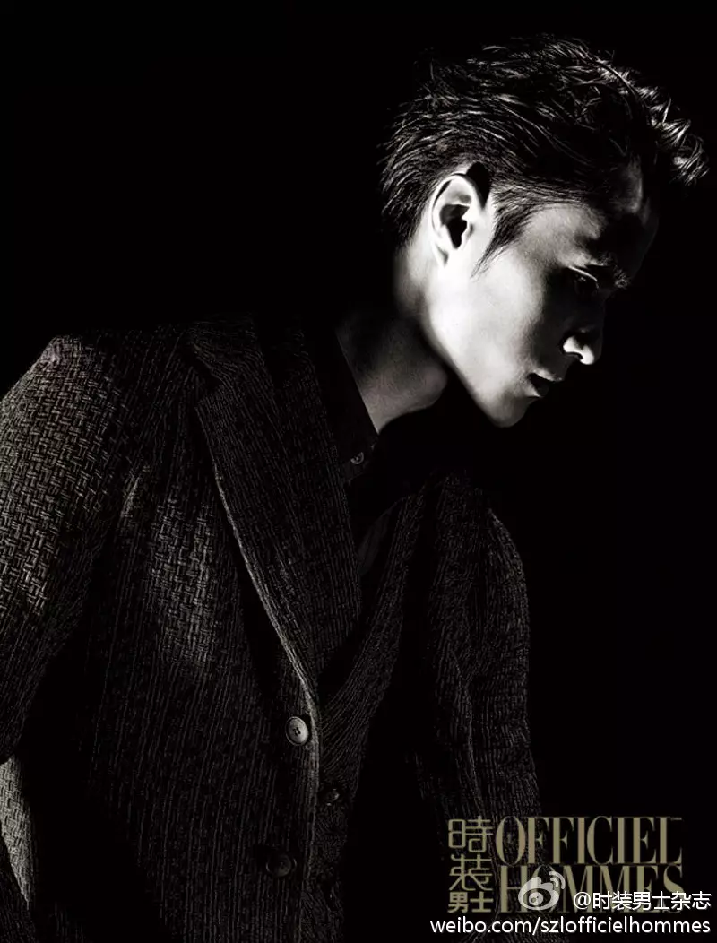 L'Officiel Hommes Kina november 2014: Zhao Lei av Zhang Xi4