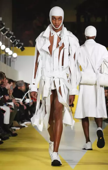 МУЖЧЫНСКАЯ АДЕЖА MAISON MARGIELA ВОСЕНЬ ЗІМА 2018 ПАРИЖ30