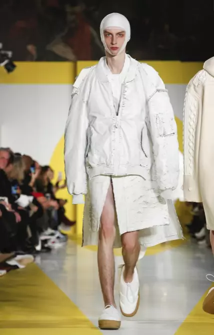 МУЖЧЫНСКАЯ АДЕЖА MAISON MARGIELA ВОСЕНЬ ЗІМА 2018 ПАРИЖ6