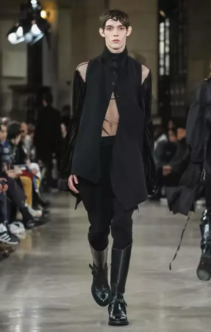 ANN DEMEULEMEESTER MIESTEN VAATTEET SYKSYTALVI 2018 PARIS11