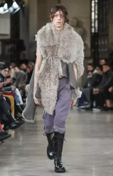 ANN DEMEULEMEESTER HERRKLÄDER HÖST VINTER 2018 PARIS14