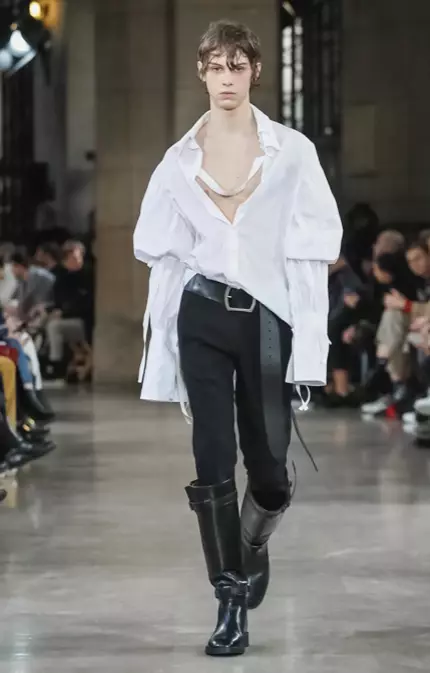 U-ANN DEMEULEMEESTER MENSWEAR FALL WINTER 2018 PARIS21