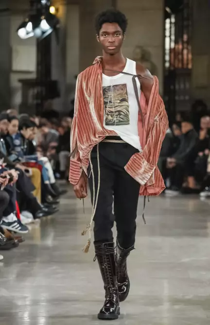 ANN DEMEULEMEESTER MENSWEAR סתיו חורף 2018 פריז3