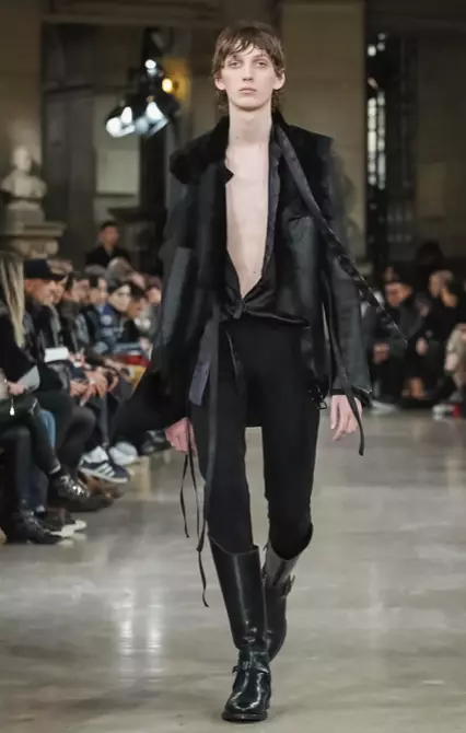 ANN DEMEULEMEESTER 2018 秋冬男裝 PARIS36