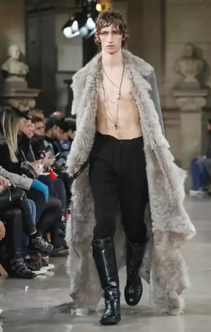 ANN DEMEULEMEESTER МЪЖКО ОБЛЕКЛО Есен ЗИМА 2018 ПАРИЖ8