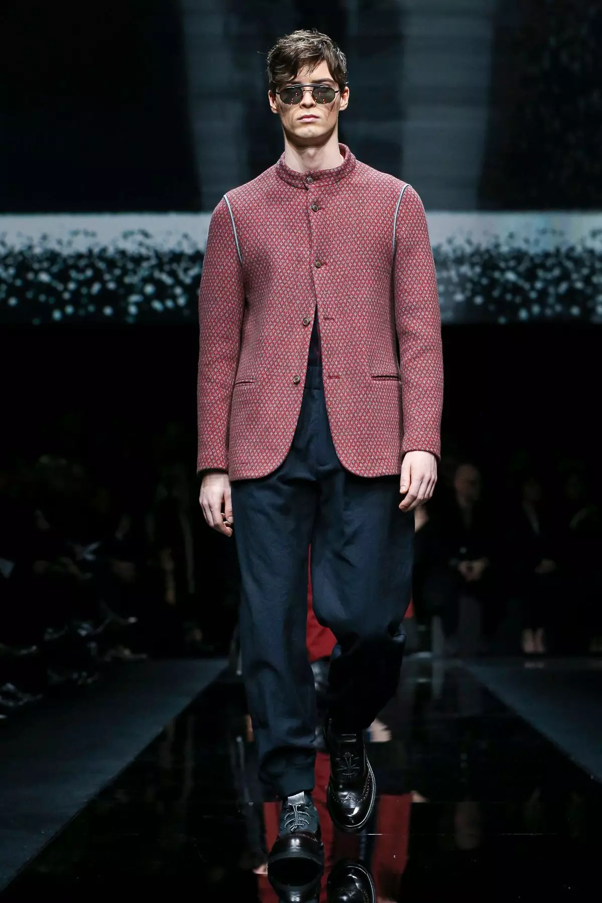 Giorgio Armani vīriešu apģērbi, 2020. gada rudens/ziema, Milāna 41330_39