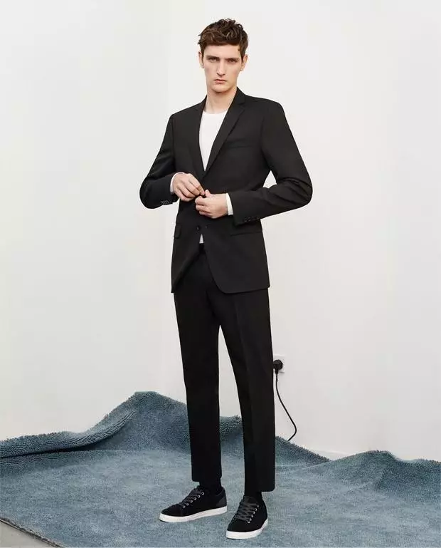 Zara difon Seasonal un editorial de la tardor/hivern 2015, el supermodel líder Yannick Abrath de View Management.