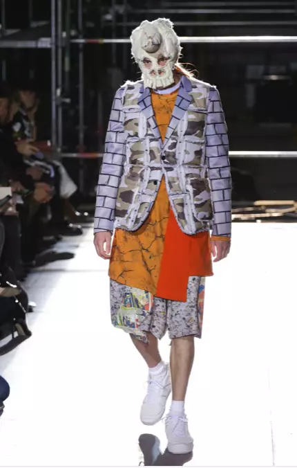 COMME DES GARCONS HOMME PLUS ROPA DE HOMBRE OUTONO INVERNO 2018 PARIS13