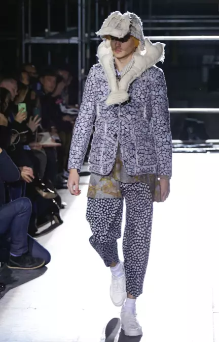 COMME DES GARCONS HOMME PLUS HERRKLÄDER HÖST VINTER 2018 PARIS18