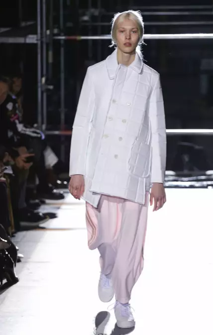 COMME DES GARCONS HOMME PLUS ERKAKLAR KIYIMLARI KUZ QISHI 2018 PARIS24