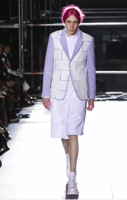 COMME DES GARCONS HOMME PLUS FÉRFI RUHÁK, 2018. ŐSZI TÉL PARIS4