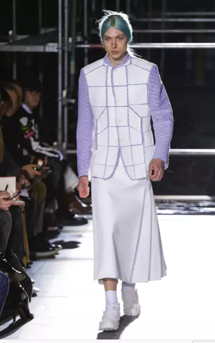 COMME DES GARCONS HOMME PLUS MENSWEAR FALL RIRININA 2018 PARIS5