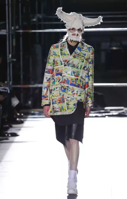 COMME DES GARCONS HOMME PLUS ЧОЛОВИЙ ОДЯГ ОСІНЬ-ЗИМА 2018 ПАРИЖ9