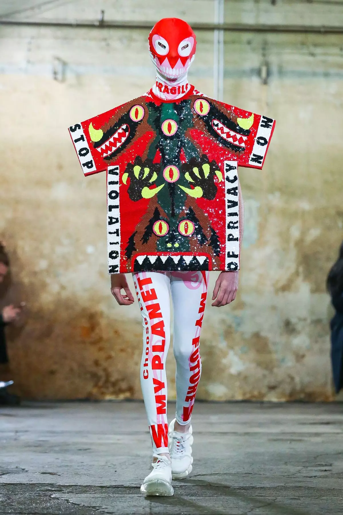 Pakaian Lelaki Walter Van Beirendonck Musim Gugur/Musim Sejuk 2020 Paris 41652_56