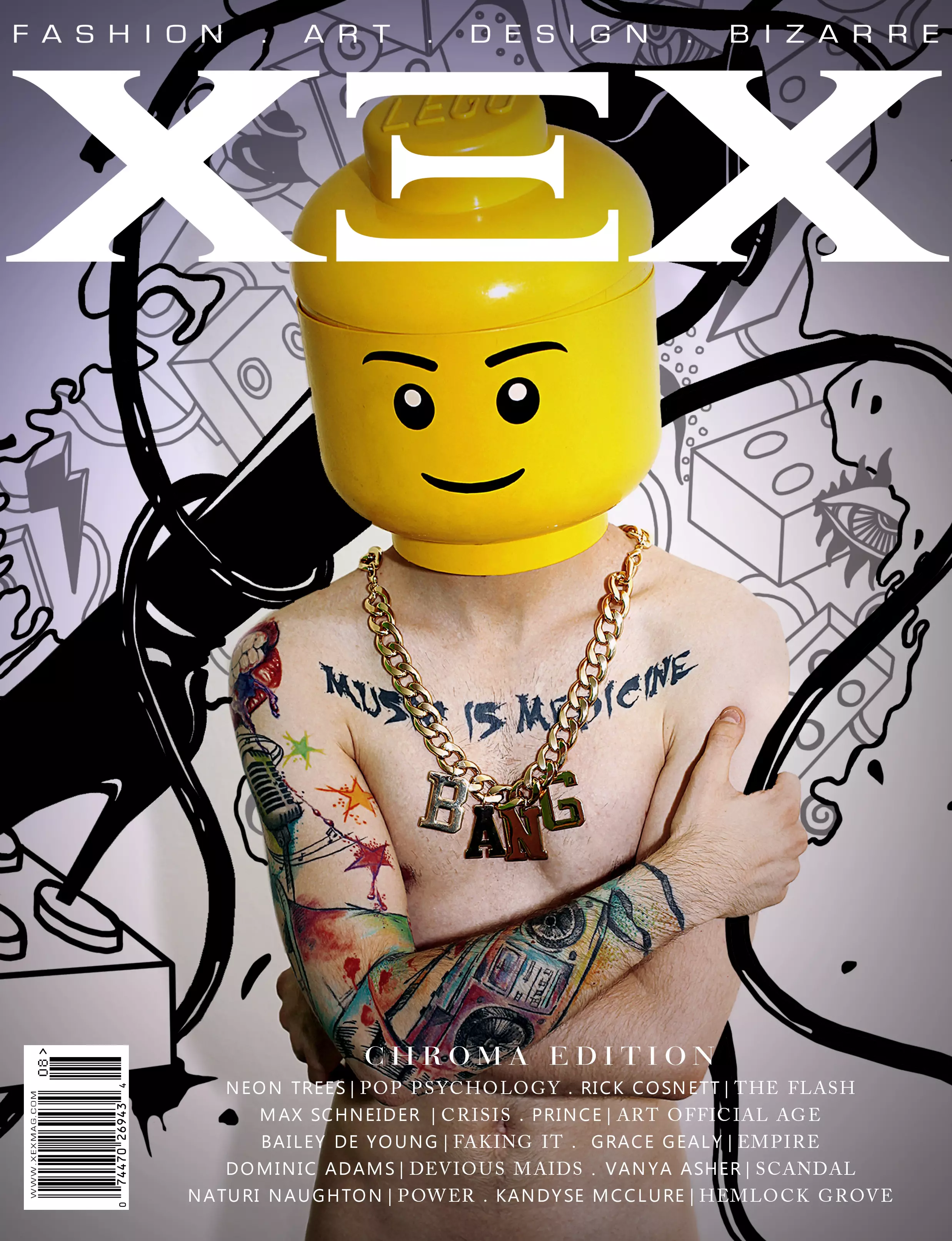 Trade & Play - бул Fashion, Art, Design, Bizarre басылмасынын XEX Magazine: Chroma Edition жаңы редакциясы, алардын бардыгын Пол Пети тарткан Дэниел Бенеке, Сильвио Хауке, Пластик Пони жана Алессандро Карузо моделдери. Иллюстрациялар Алана Ди Хейнс жана Джосси Флорес тарабынан жасалгалоо. Докке, Берлинде тартылган жер.