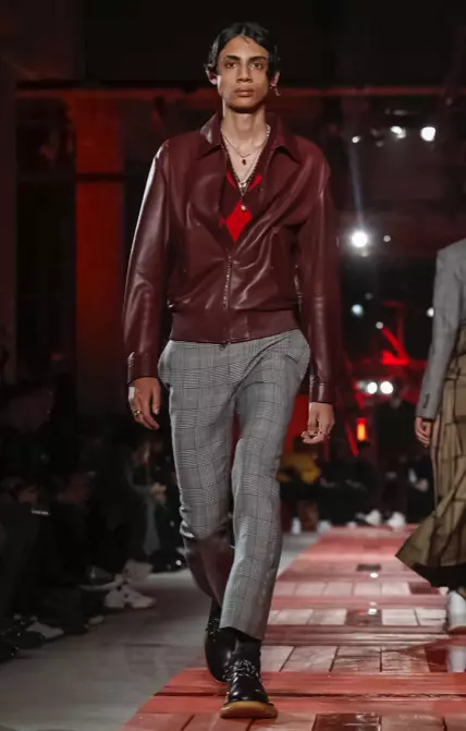 ALEXANDER MCQUEEN MENSWEAR AŬTUNO VINTRO 2018 PARIS6