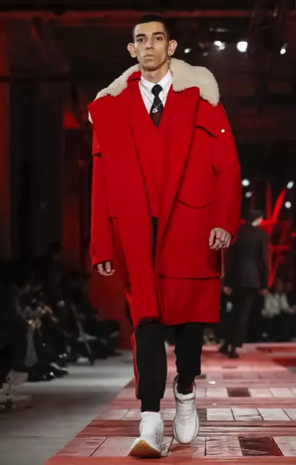 ALEXANDER MCQUEEN BĂRBAȚI TOAMNĂ IARNA 2018 PARIS11