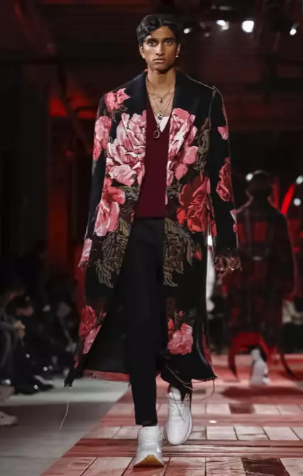 ALEXANDER MCQUEEN BĂRBAȚI TOAMNĂ IARNA 2018 PARIS18