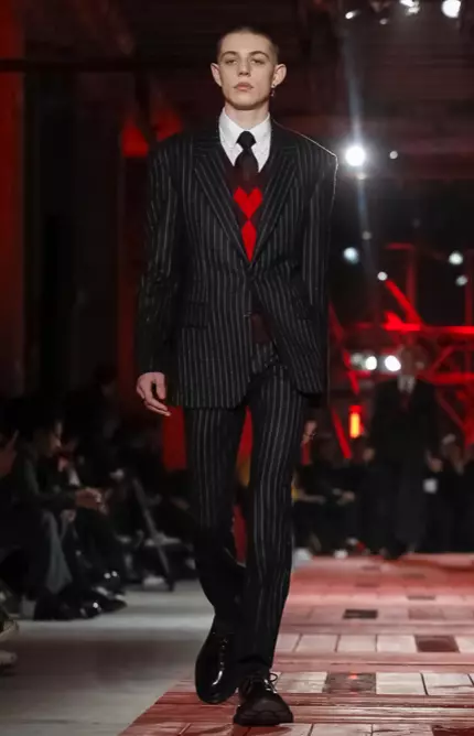 ALEXANDER MCQUEEN UOMO AUTUNNO INVERNO 2018 PARIS13