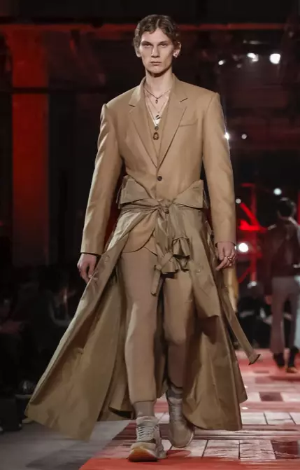 ALEXANDER MCQUEEN MENSWEAR RUDENS ŽIEMA 2018 PARYŽYS23