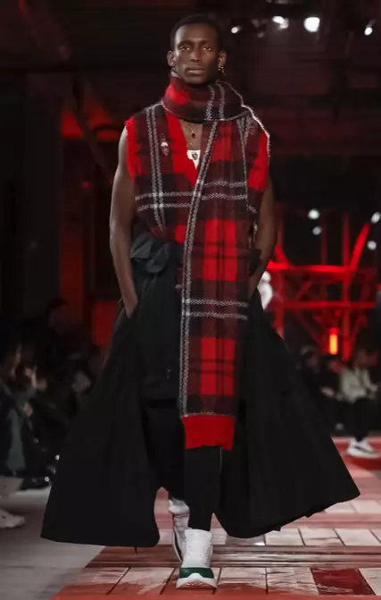 ALEXANDER MCQUEEN HERREWEAR EFTERÅR VINTER 2018 PARIS24