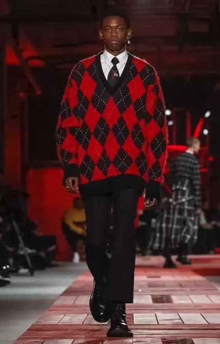 ALEXANDER MCQUEEN BĂRBAȚI TOAMNĂ IARNA 2018 PARIS35