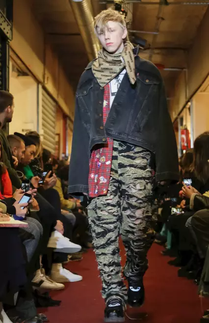 VETEMENTS VĪRIEŠU APĢĒRBS RUDENS ZIEMA 2018 PARIS25