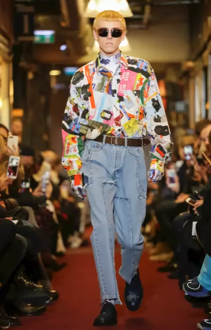 ЧОЛОВИЙ ОДЯГ VETEMENTS ОСІНЬ ЗИМА 2018 ПАРИЖ52