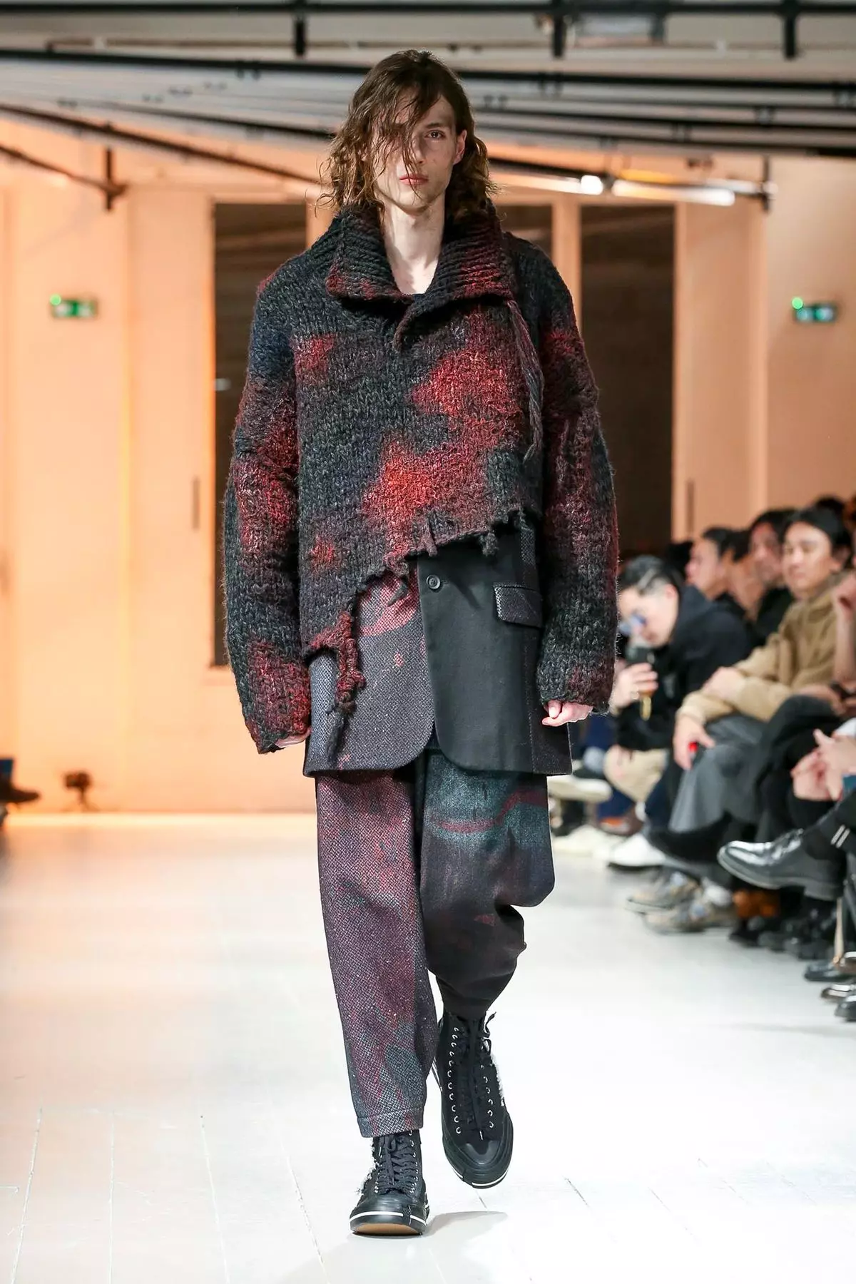 Yohji Yamamoto Menswear Fall/Xitwa 2020 Pariġi 42134_31