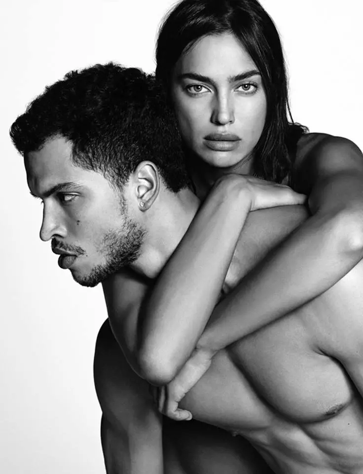 Tuklasin sina Irina Shayk at Chris Moore sa Givenchy Jeans ni Riccardo Tisci na kinunan nina Luigi & Iango.