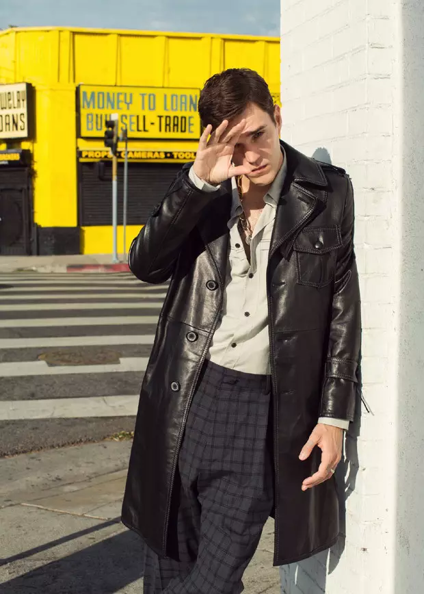 Josh Beech hace una portada de GQ Style Rusia, marzo de 20171