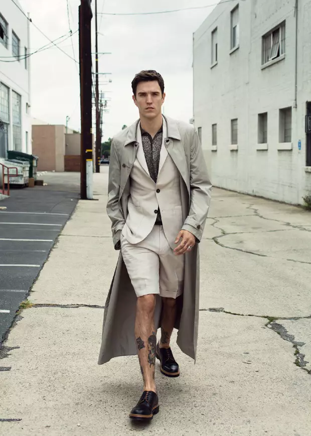 Josh Beech GQ Style Russia 20175 yil mart oyini qamrab oladi