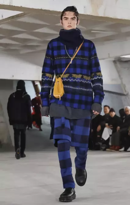 SACAI MENSWEAR האַרבסט ווינטער 2018 פּאַריז11